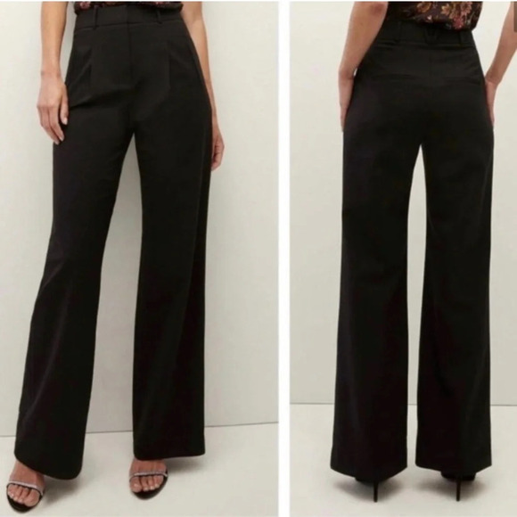 Veronica Beard Pants - Veronica Beard Ollie Wool Trousers Pants Black 8 NWOT